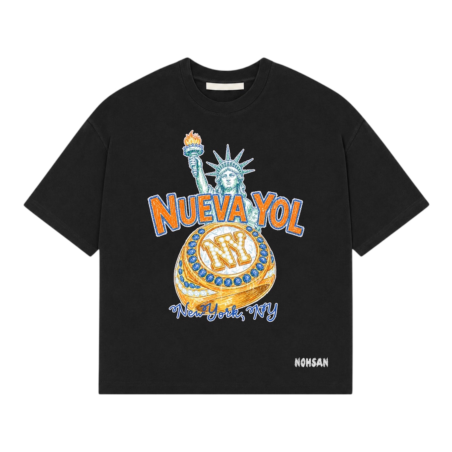 Nueva Yol Tee Obsidian